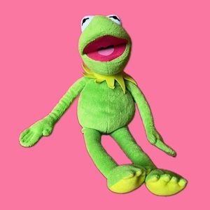 🎸Jim Hensen’s: The Muppets. KERMIT THE FROG 16” Plush Ty Buddie🍄